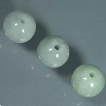 ヒスイ丸玉 Amazon.co.jp: 天然石 翡翠 丸玉 10mm 07 4個入パック : ファッション